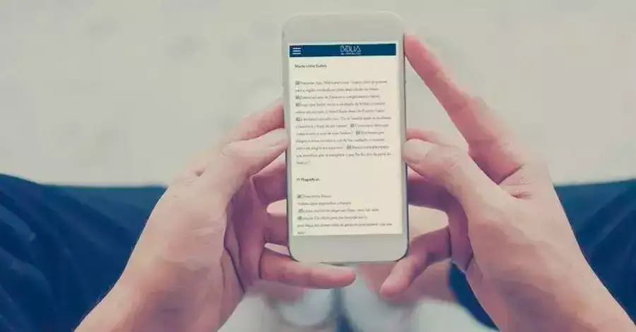 É Pecado Ler a Bíblia no Celular